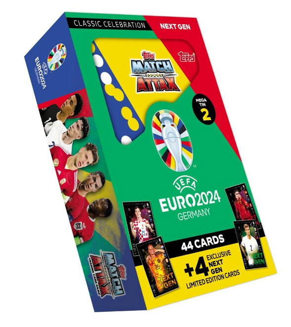 2023-24 Topps UEFA EURO 2024 Mega TIN 2 Box
